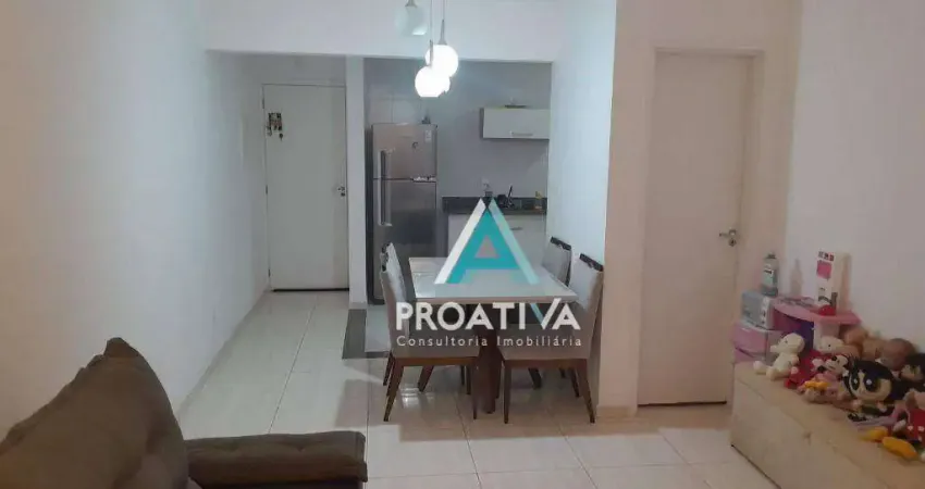 Apartamento com 2 dormitórios à venda, 55 m² - Vila Alto de Santo André - Santo André/SP