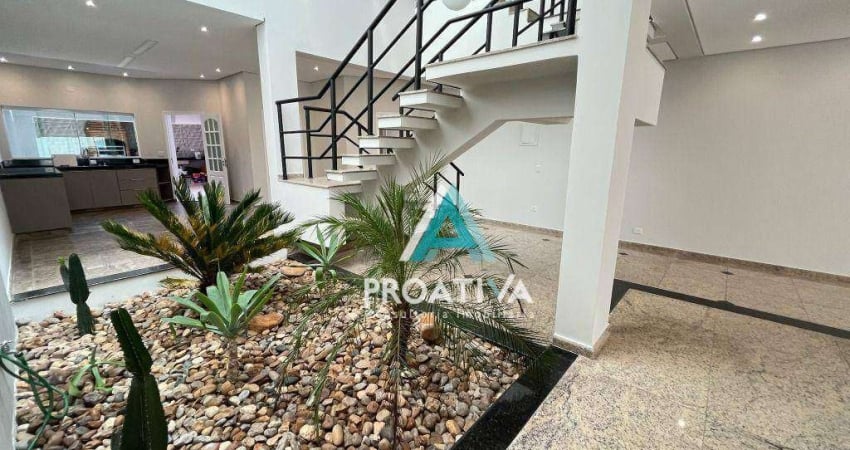 Sobrado à venda, 244 m² por r$ 1.300.000,00 - parque bandeirante - santo andré/sp