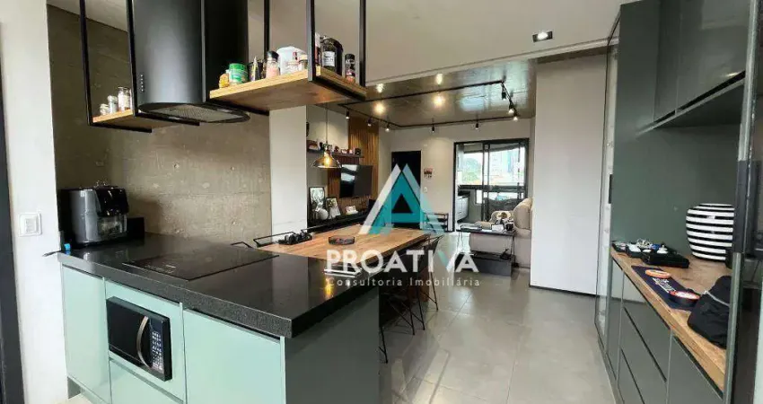 Apartamento com 2 dormitórios à venda, 100 m² - Jardim - Santo André/SP
