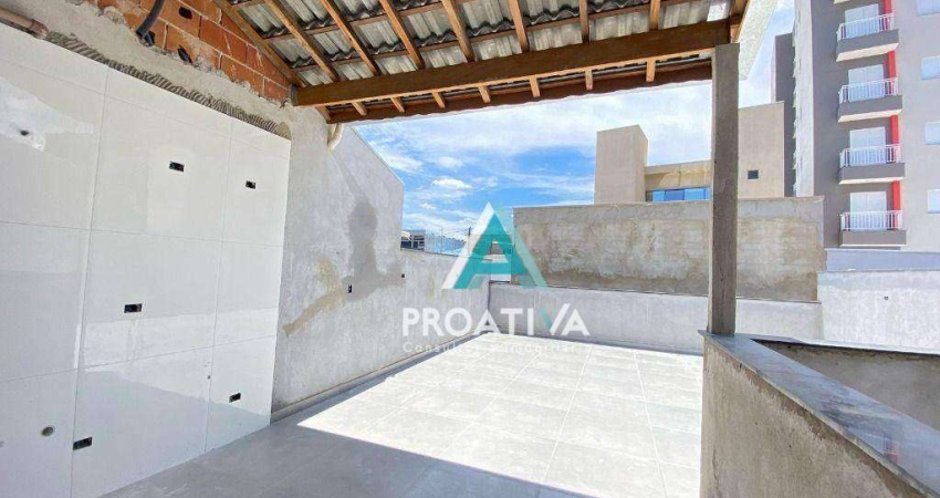 Cobertura com 3 dormitórios à venda, 144 m² - Parque das Nações - Santo André/SP