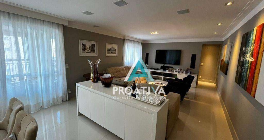 Apartamento com 3 dormitórios à venda, 177 m² - Campestre - Santo André/SP