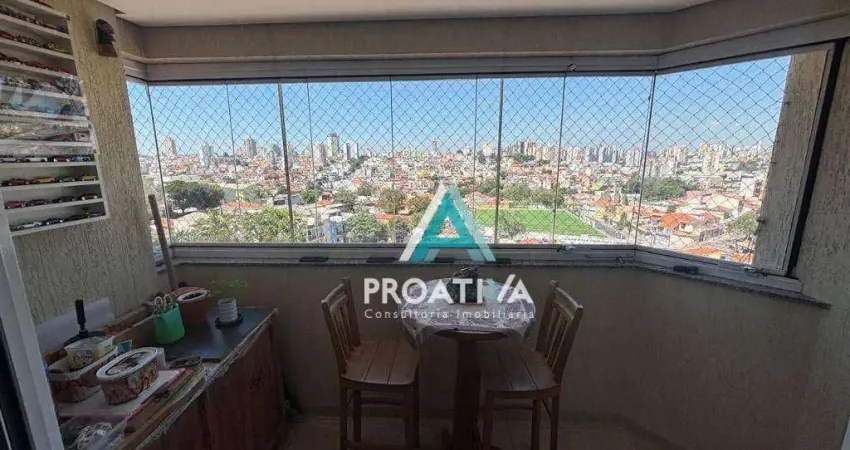 Apartamento com 2 dormitórios à venda, 76 m² - Jardim Santo Antônio - Santo André/SP