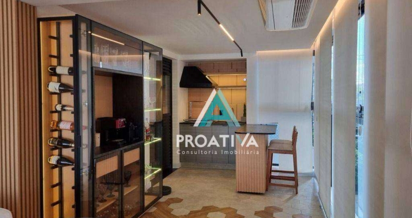 Apartamento à venda, 133 m² por R$ 1.755.000,00 - Jardim - Santo André/SP