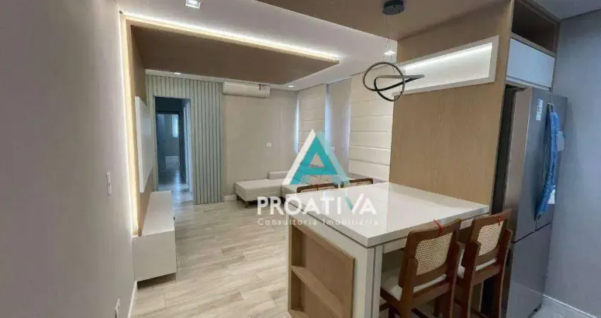 Apartamento com 2 dormitórios à venda, 60 m² - Campestre - Santo André/SP