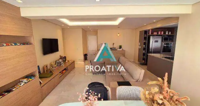 Apartamento com 2 dormitórios à venda, 89 m² por R$ 950.000,00 - Vila Assunção - Santo André/SP