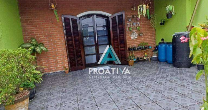 Sobrado com 4 dormitórios à venda, 205 m²- Jardim Marek - Santo André/SP