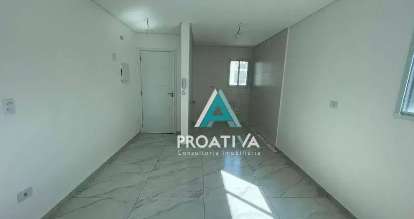 Apartamento com 2 dormitórios à venda, 60 m² - Campestre - Santo André/SP