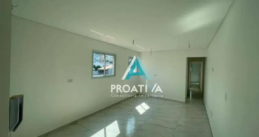 Apartamento com 2 dormitórios à venda, 60 m² - Campestre - Santo André/SP