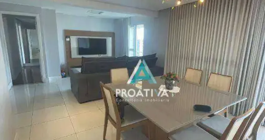 Apartamento com 3 dormitórios à venda, 121 m² - Casa Branca - Santo André/SP