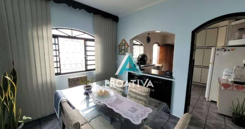 Sobrado com 3 dormitórios à venda, 236 m²- Jardim Las Vegas - Santo André/SP
