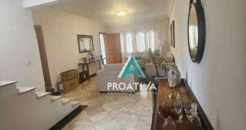 Sobrado com 3 dormitórios à venda, 300 m² - Campestre - Santo André/SP