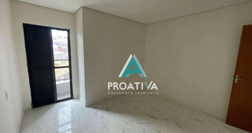 Apartamento com 3 dormitórios à venda, 90 m² - Vila Curuçá - Santo André/SP