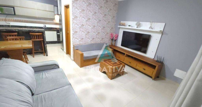 Sobrado com 3 dormitórios à venda, 76 m² por R$ 685.000,00 - Vila Gilda - Santo André/SP