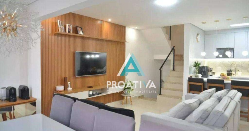 Sobrado com 2 dormitórios à venda, 180 m² por R$ 1.187.000,00 - Jardim Paraíso - Santo André/SP