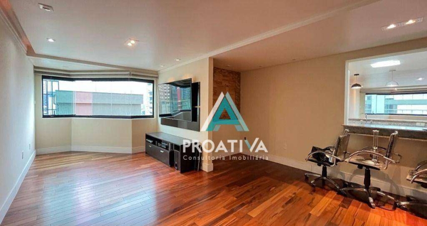 Apartamento com 3 dormitórios à venda, 144 m² - Jardim - Santo André/SP