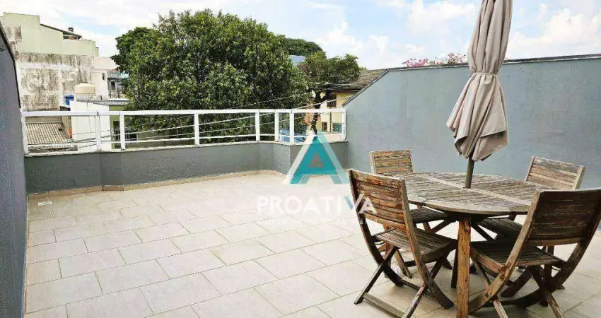 Cobertura à venda, 120 m² por R$ 545.000,00 - Utinga - Santo André/SP