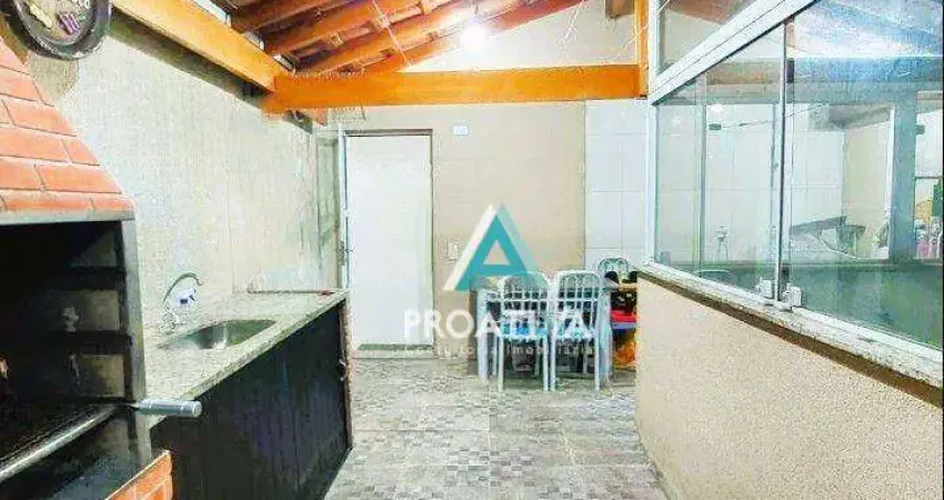 Cobertura com 2 dormitórios à venda, 101 m² - Utinga - Santo André/SP