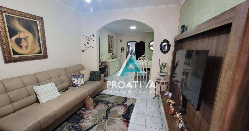 Casa com 3 dormitórios à venda, 162 m² - Vila Scarpelli - Santo André/SP