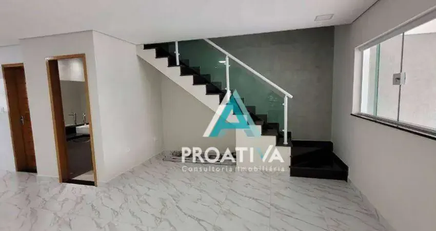 Sobrado com 3 dormitórios à venda, 181 m² por R$ 850.000,00 - Parque Oratório - Santo André/SP