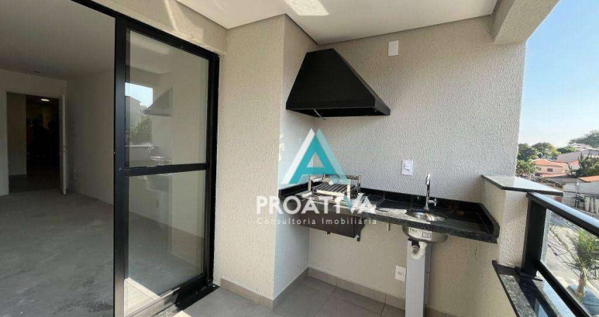 Apartamento com 2 dormitórios à venda, 64 m² - Parque das Nações - Santo André/SP