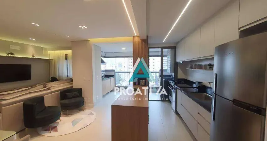 Apartamento com 2 dormitórios à venda, 73 m² - Vila Assunção - Santo André/SP