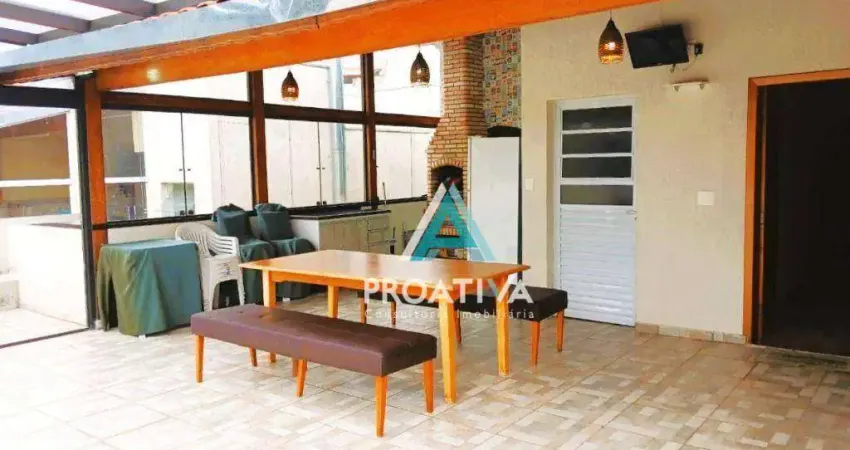 Cobertura à venda, 224 m² por R$ 850.000,00 - Parque Oratório - Santo André/SP