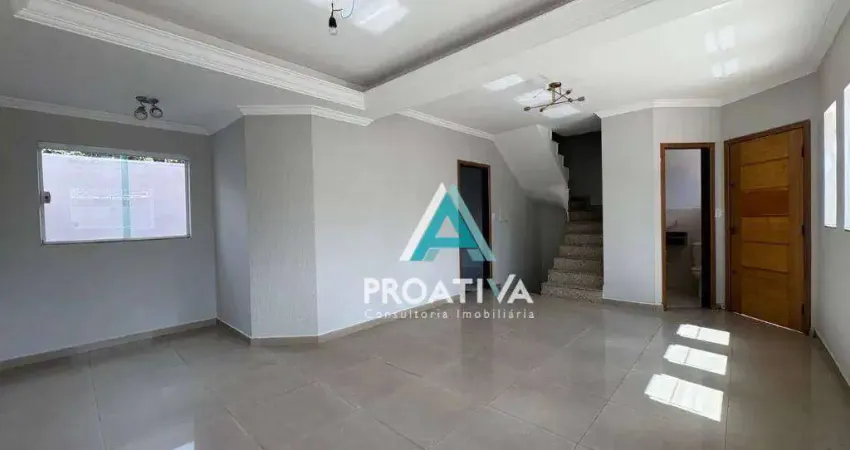 Sobrado com 4 dormitórios para alugar, 177 m² - Vila Bastos - Santo André/SP