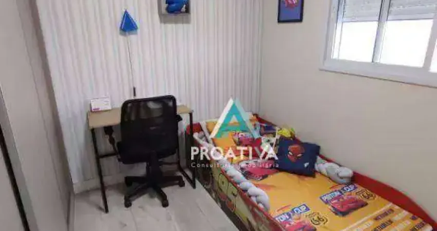 Apartamento com 3 dormitórios à venda, 75 m² - Vila Apiaí - Santo André/SP