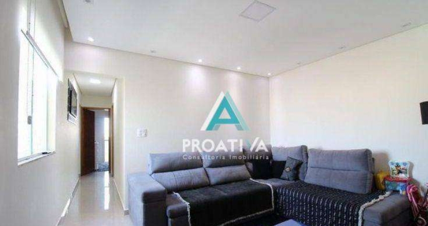 Cobertura com 4 dormitórios, 150 m² - venda por R$ 800.000,00 ou aluguel por R$ 4.923,00/mês - Vila Metalúrgica - Santo André/SP
