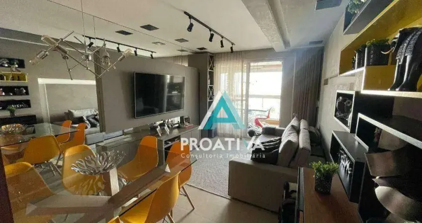 Apartamento com 2 dormitórios à venda, 78 m² - Campestre - Santo André/SP
