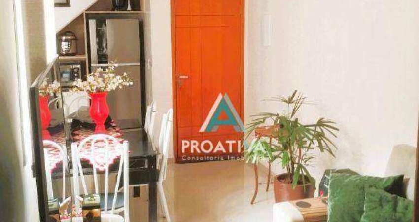 Cobertura com 2 dormitórios à venda, 101 m² - Santa Maria - Santo André/SP