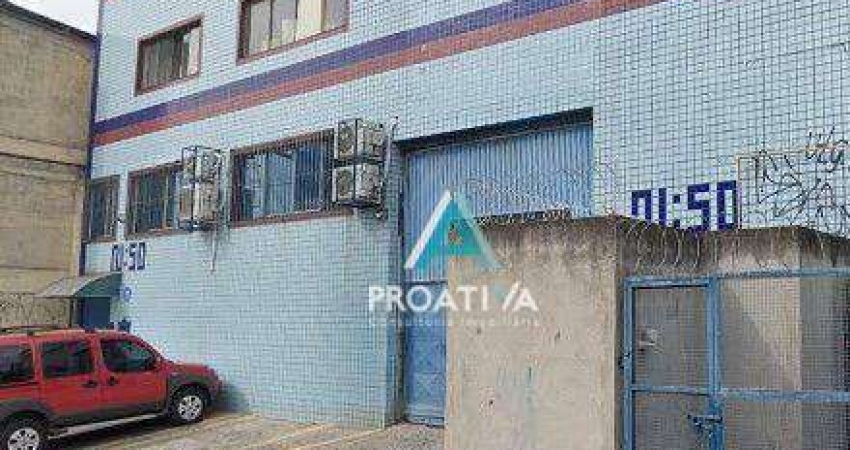 Galpão à venda, 1600 m² por R$ 3.200.000,08 - Utinga - Santo André/SP