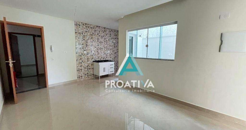 Apartamento com 2 dormitórios à venda, 52 m²  - Vila Floresta - Santo André/SP