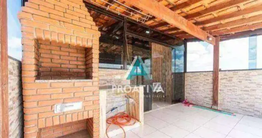 Cobertura com 2 dormitórios à venda, 76 m² por R$ 360.000,00 - Jardim Las Vegas - Santo André/SP