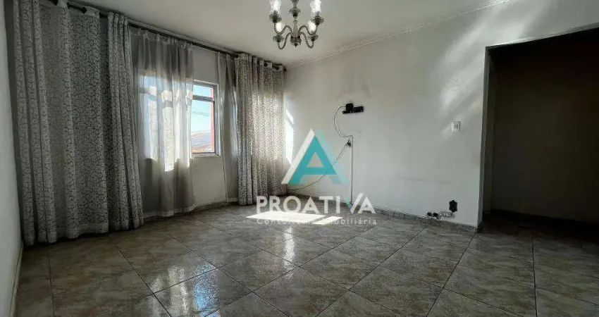 Apartamento com 3 dormitórios à venda, 84 m² - Campestre - Santo André/SP