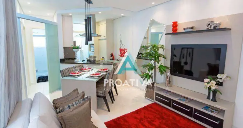 Apartamento com 2 dormitórios à venda, 56 m² por R$ 500.000,00 - Jardim Olavo Bilac - São Bernardo do Campo/SP