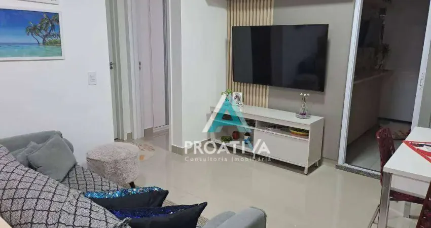 Apartamento com 2 dormitórios à venda, 78 m² por R$ 612.000,00 - Parque das Nações - Santo André/SP
