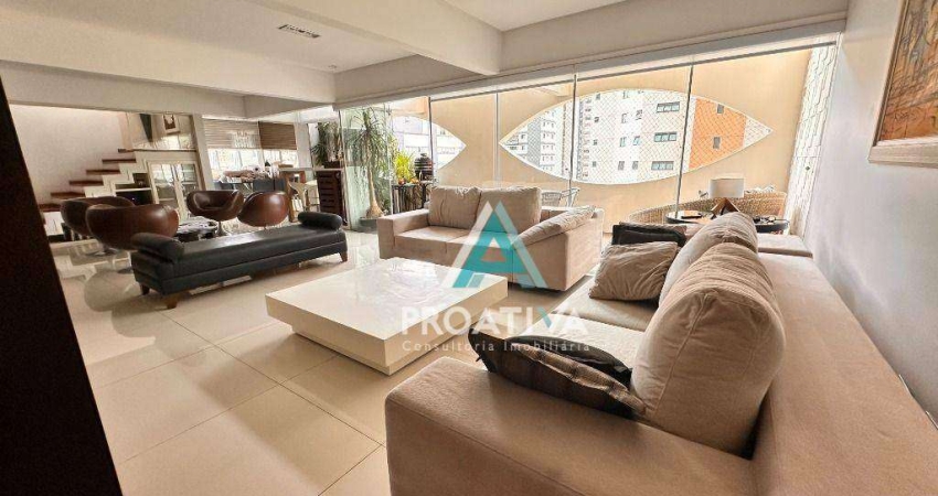 Apartamento com 3 dormitórios, 238 m² - venda por R$ 2.100.000,00 ou aluguel por R$ 9.808,33 - Jardim - Santo André/SP
