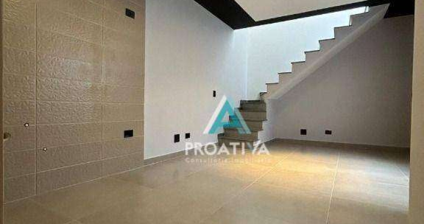Cobertura com 2 dormitórios à venda, 87 m² por R$ 394.000,00 - Vila Floresta - Santo André/SP