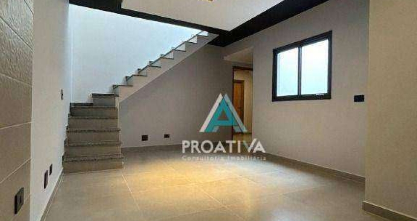 Cobertura com 2 dormitórios à venda, 87 m² por R$ 394.000,00 - Vila Floresta - Santo André/SP