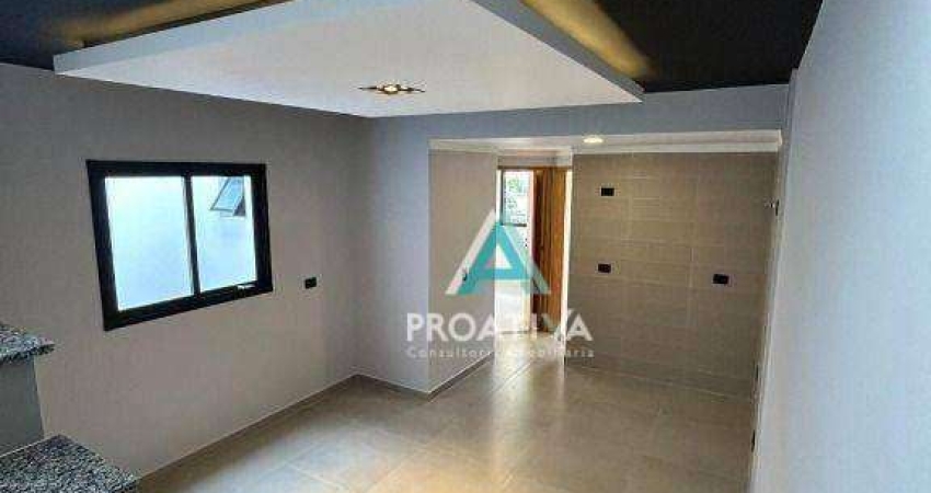 Cobertura com 2 dormitórios à venda, 87 m² por R$ 399.000,00 - Vila Floresta - Santo André/SP