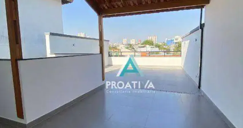 Cobertura com 2 dormitórios à venda, 79 m² - Vila Guiomar - Santo André/SP