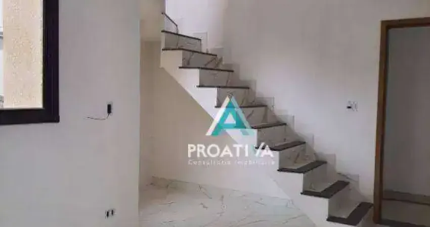 Cobertura com 2 dormitórios à venda, 95 m² por R$ 480.000,00 - Vila Cecília Maria - Santo André/SP