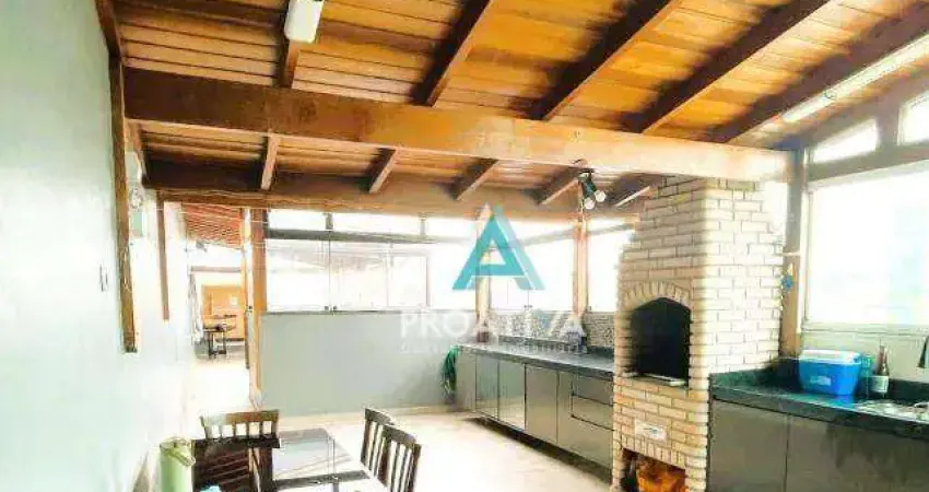 Cobertura à venda, 124 m² por r$ 550.000,01 - vila camilópolis - santo andré/sp