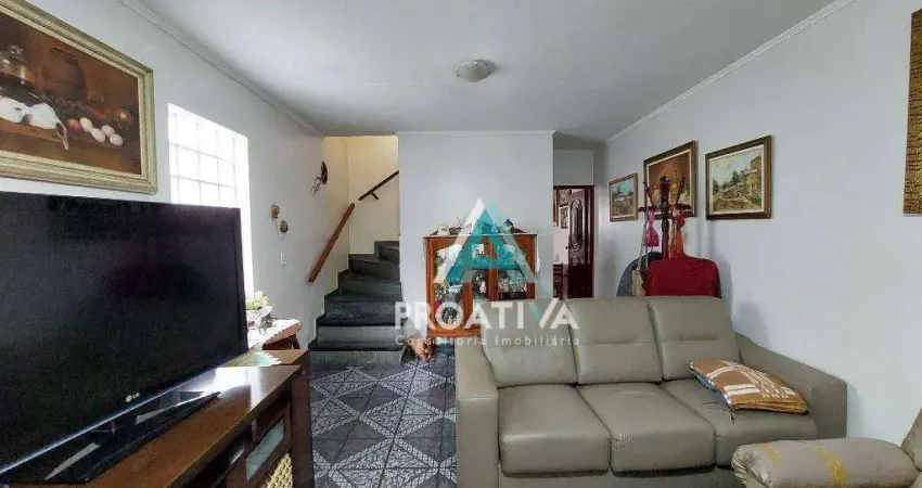 Sobrado à venda, 158 m² por r$ 670.000,09 - vila scarpelli - santo andré/sp