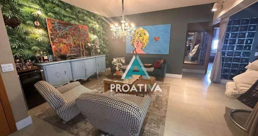 Apartamento com 2 dormitórios, 126 m² - venda por R$ 1.450.000,00 ou aluguel por R$ 9.994,00/mês - Vila Gilda - Santo André/SP