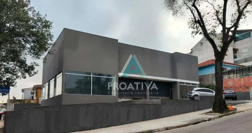 Loja para alugar, 396 m² por r$ 35.900,01/mês - vila scarpelli - santo andré/sp