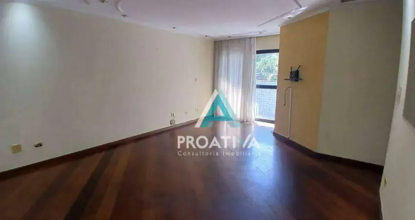Apartamento com 3 dormitórios para alugar, 89 m² por r$ 4.600,00/mês - jardim - santo andré/sp