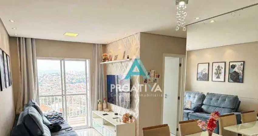Apartamento à venda, 54 m² por r$ 395.000,01 - vila humaitá - santo andré/sp