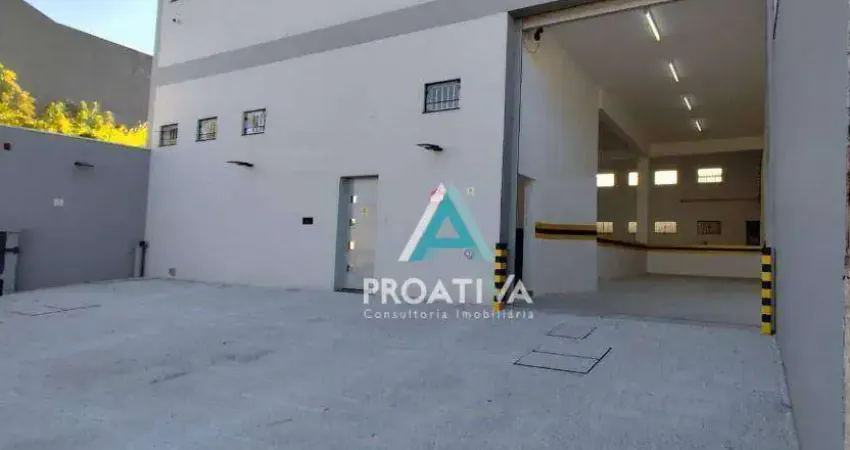 Galpão para alugar, 633 m² por r$ 29.650,00/mês - jardim são caetano - são caetano do sul/sp